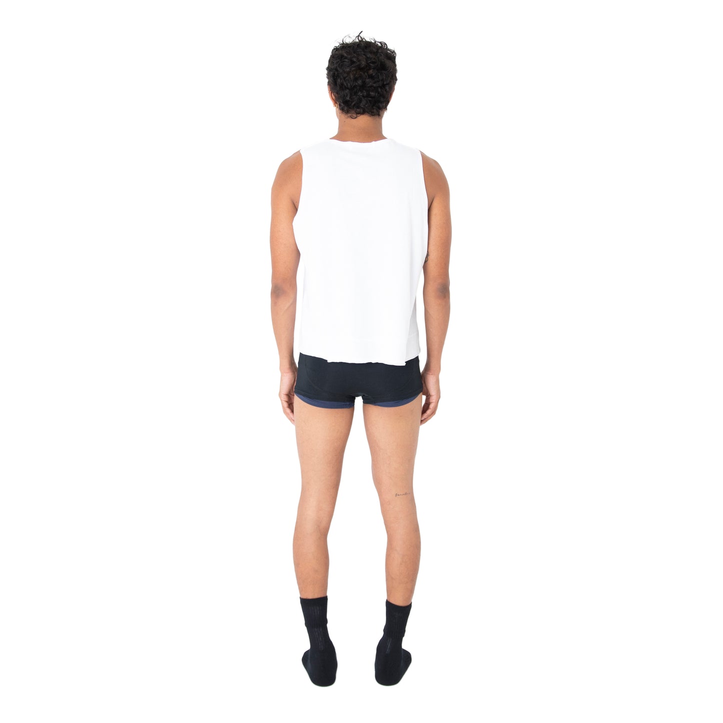 Raw Edge Vest - White