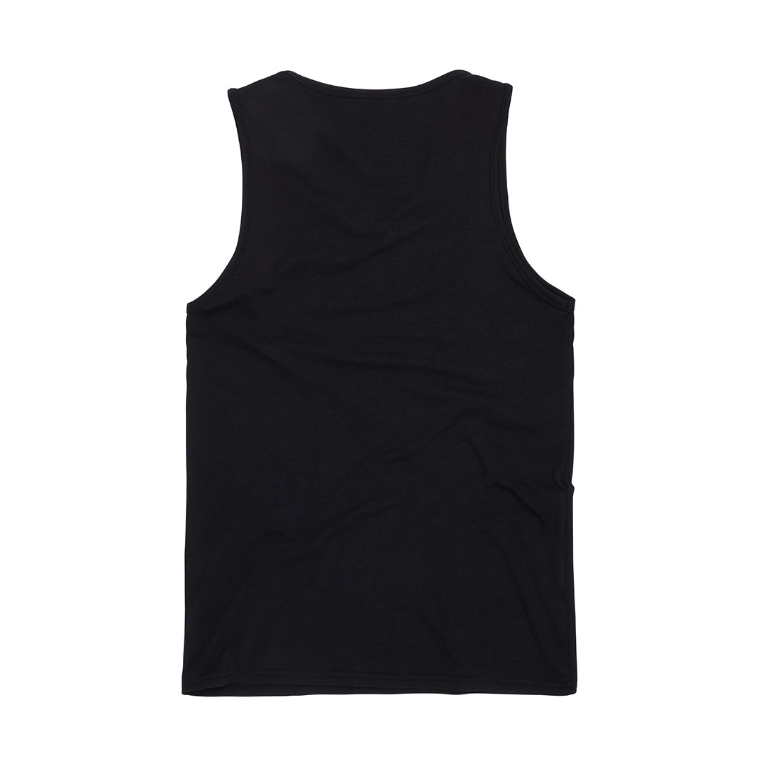 Bamboo Cotton Vest Black