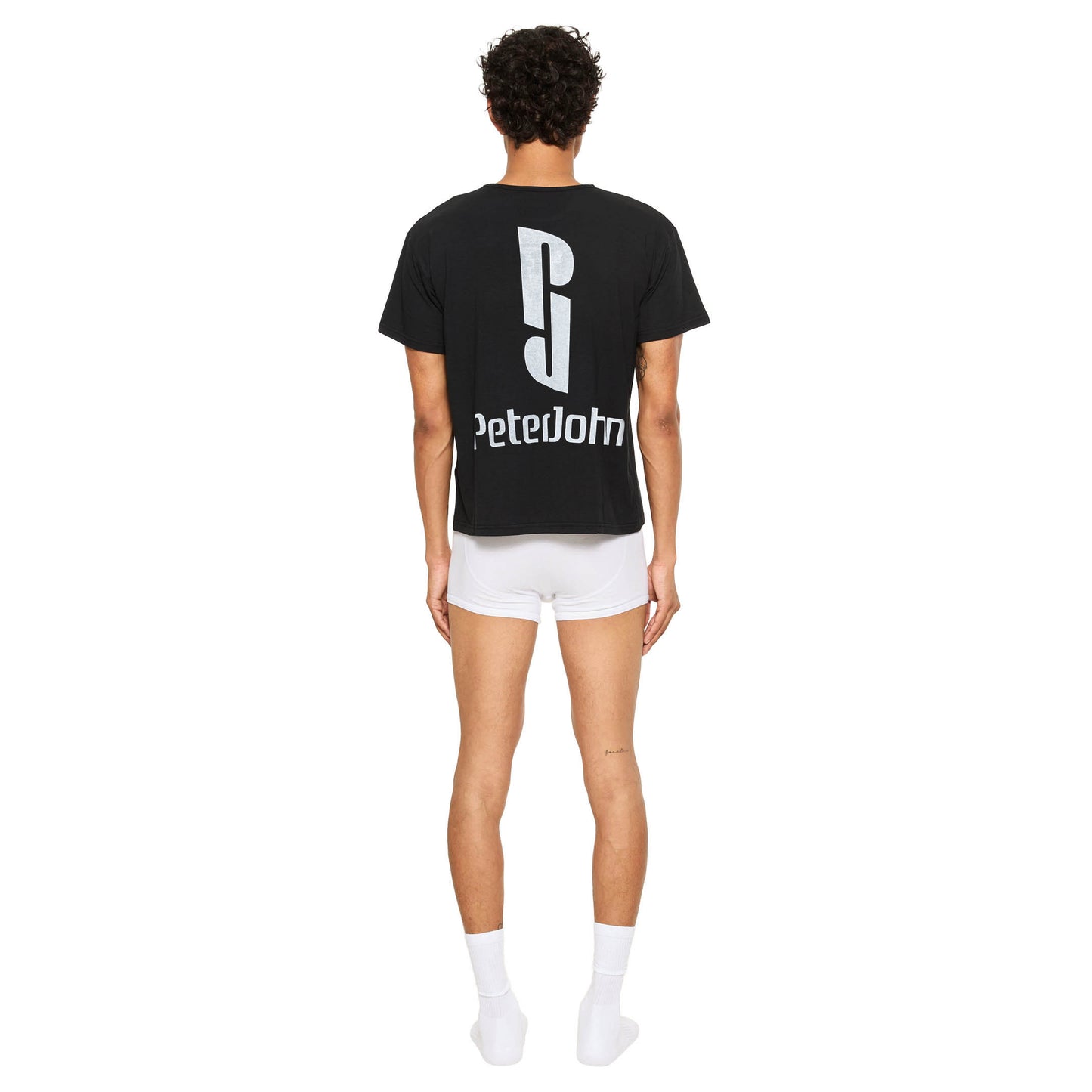 PJ Monogram T-Shirt Black