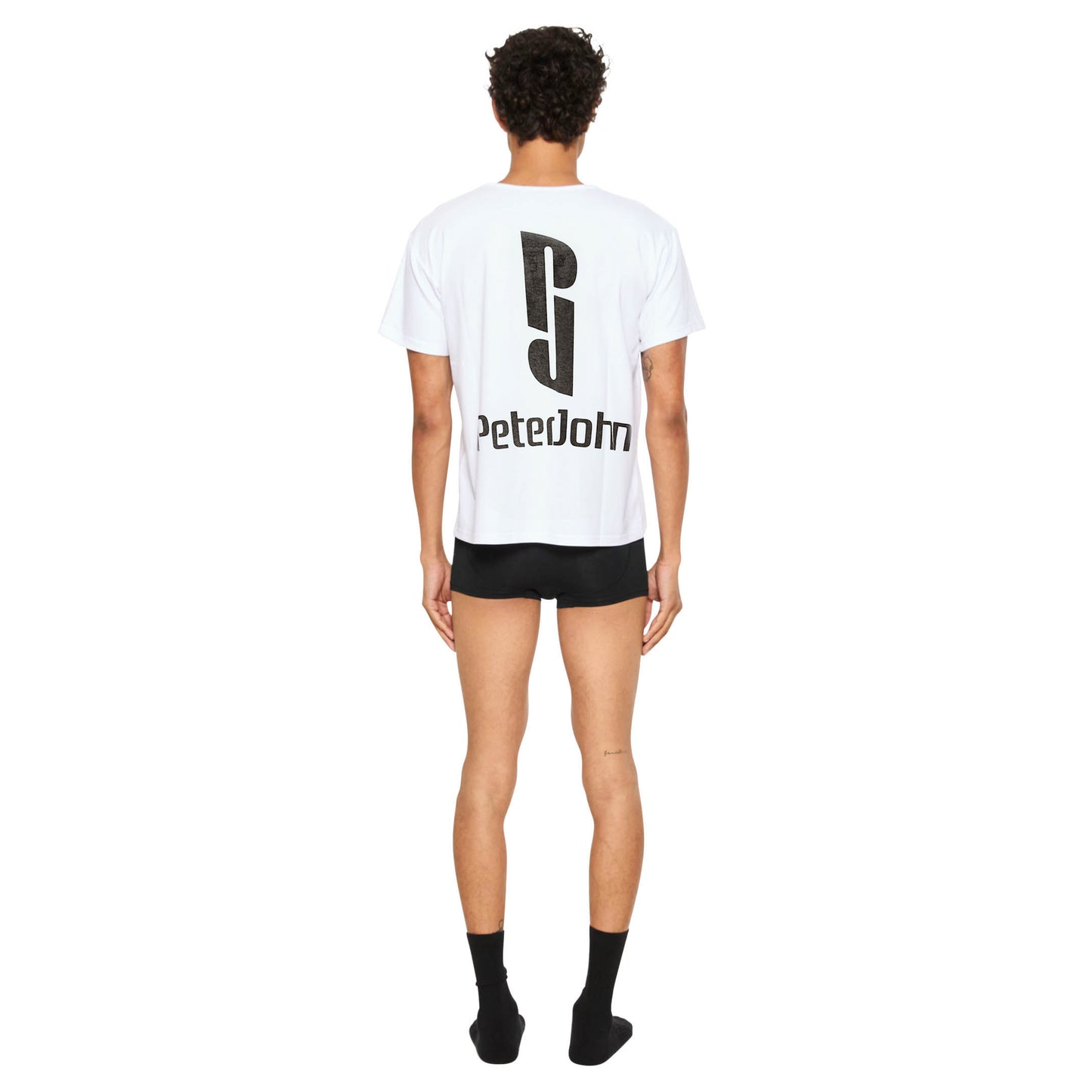 PJ Monogram T-Shirt White