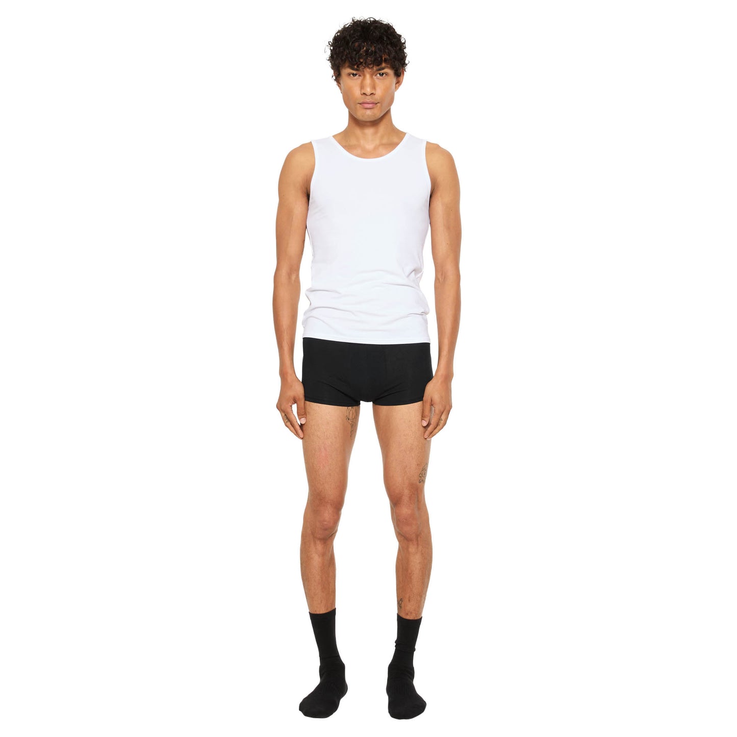 Vest Bamboo Cotton White