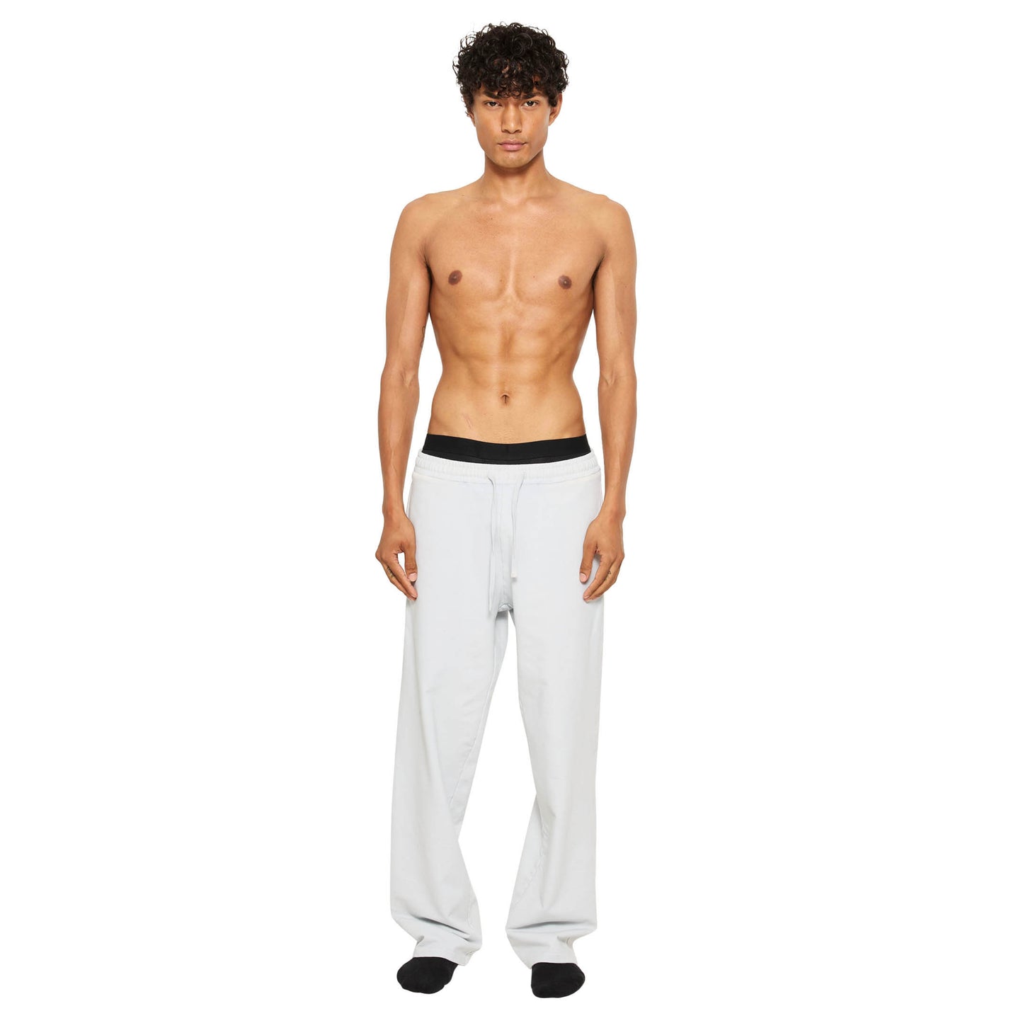 Straight Leg Lightweight Joggers Ice