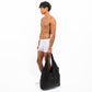 Leather Para Bag - Black