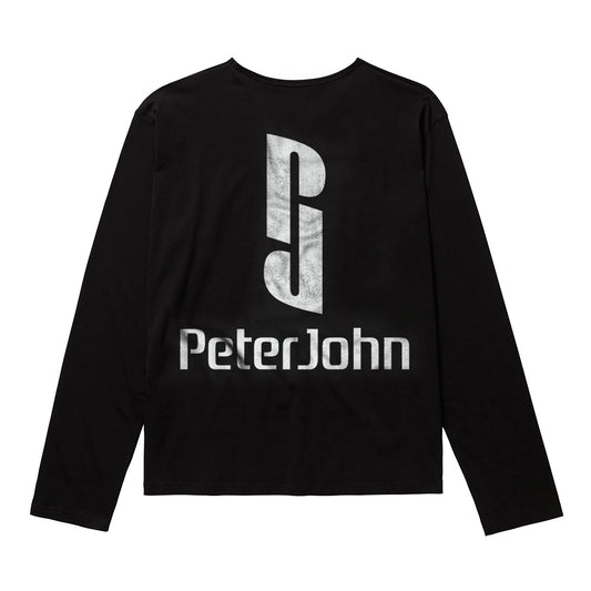 PJ Monogram Long Sleeve T-Shirt Black