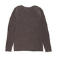 Raw Edge Long Sleeve Lycra Gunmetal