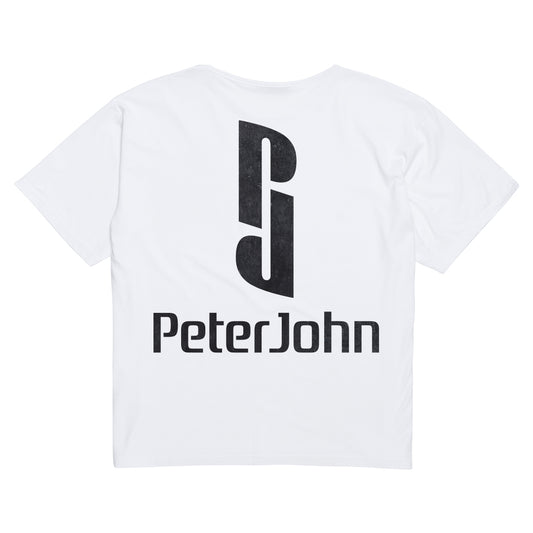 PJ Monogram T-Shirt White
