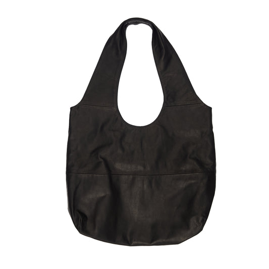 Leather Para Bag Black
