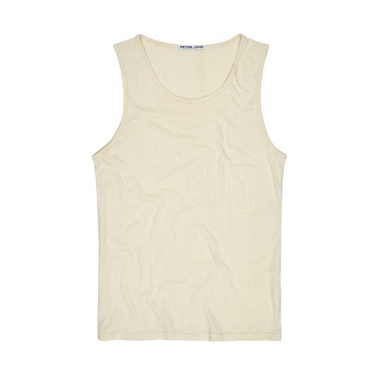 Silk Vest Ecru