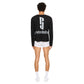 PJ Monogram Long Sleeve T-Shirt Black