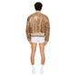 Bomber Jacket Cracked Brown