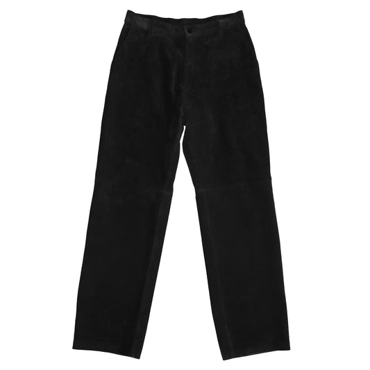 Suede Trouser - Black