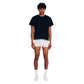 Raw Edge Heavy Weight T- Shirt - Black