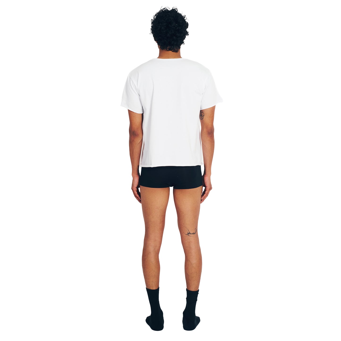 Raw Edge Heavy Weight T-Shirt - White