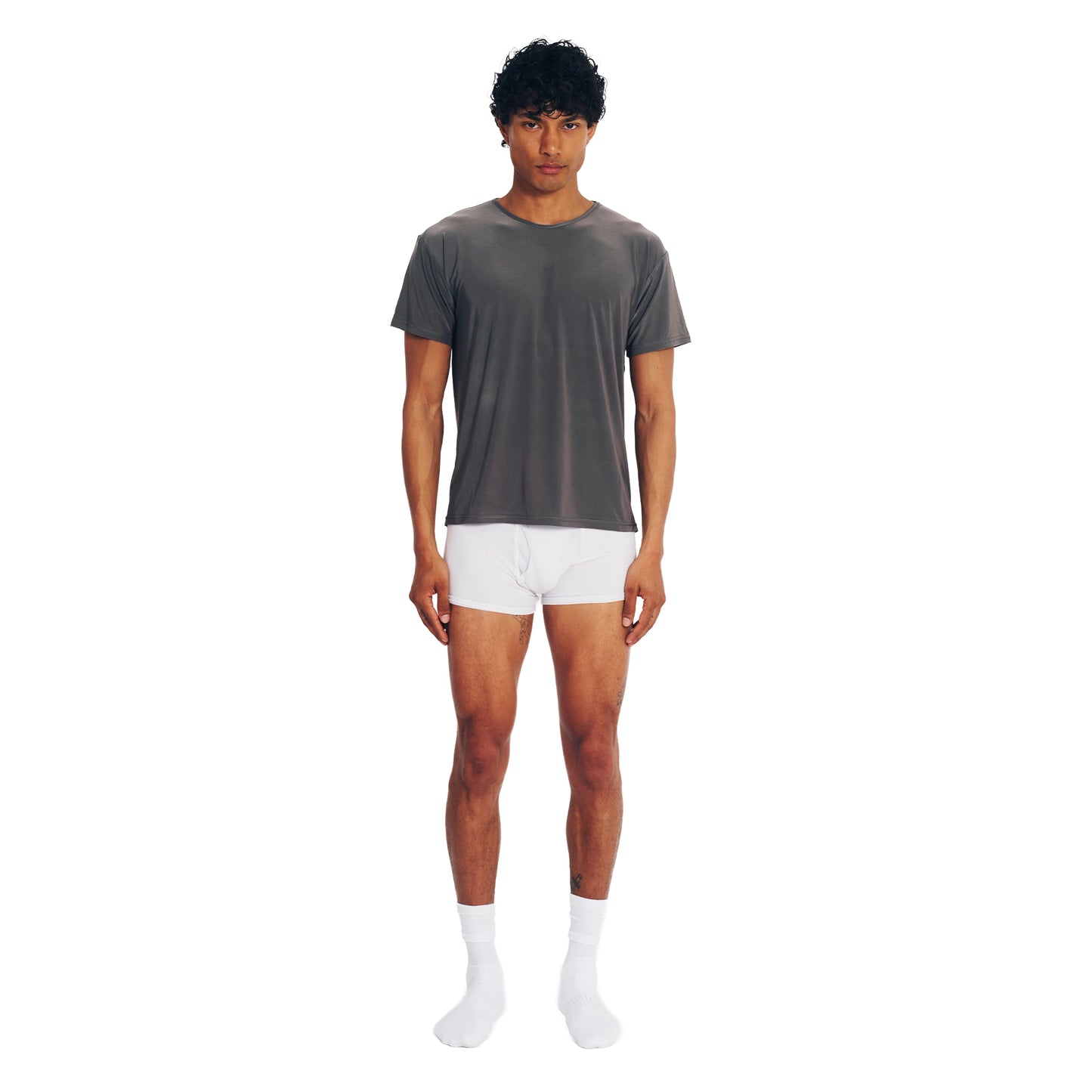 Lycra T-Shirt - Gunmetal