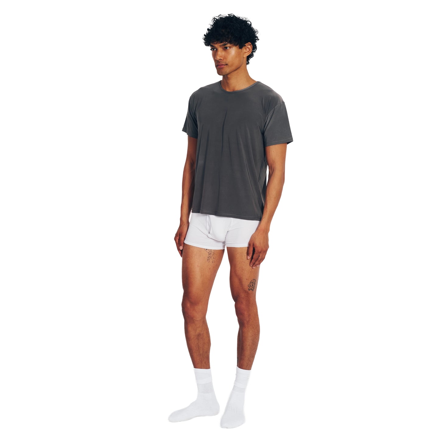 Lycra T-Shirt - Gunmetal