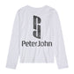PJ Monogram Long Sleeve T-Shirt White